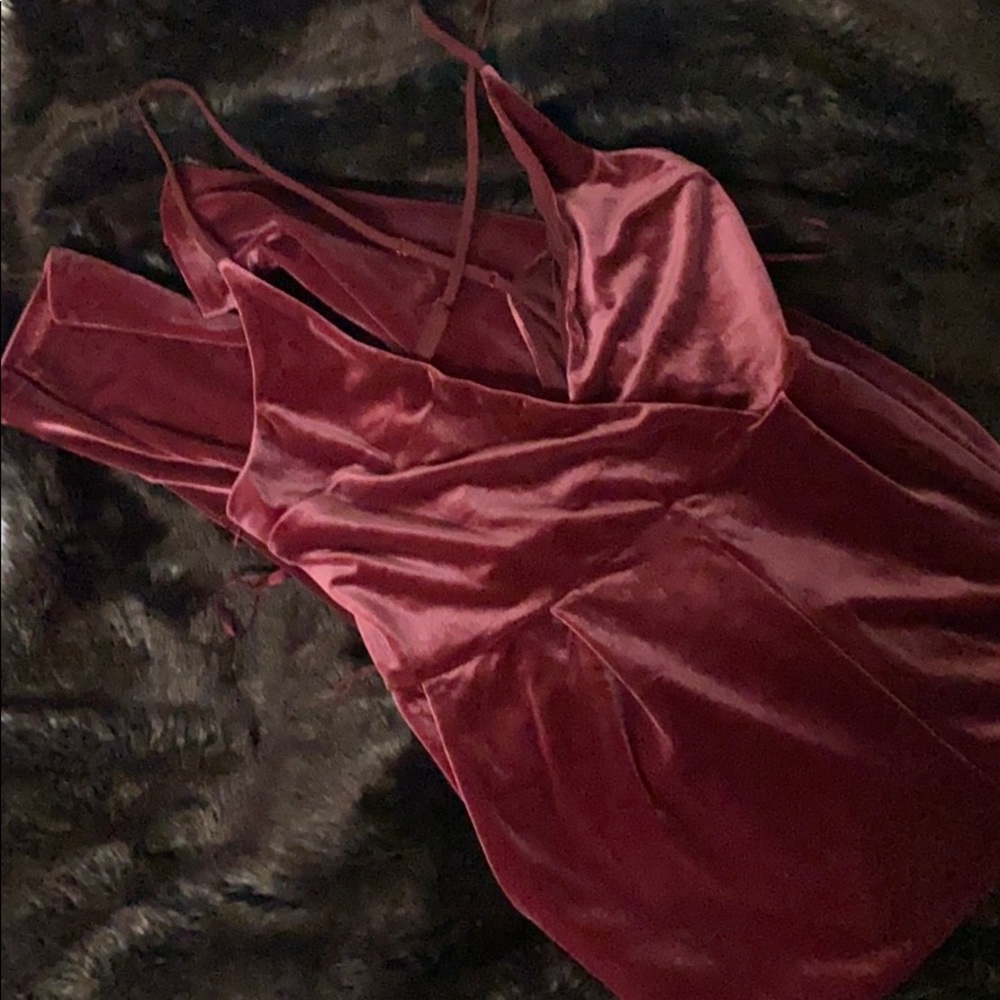 Express velour jumpsuit